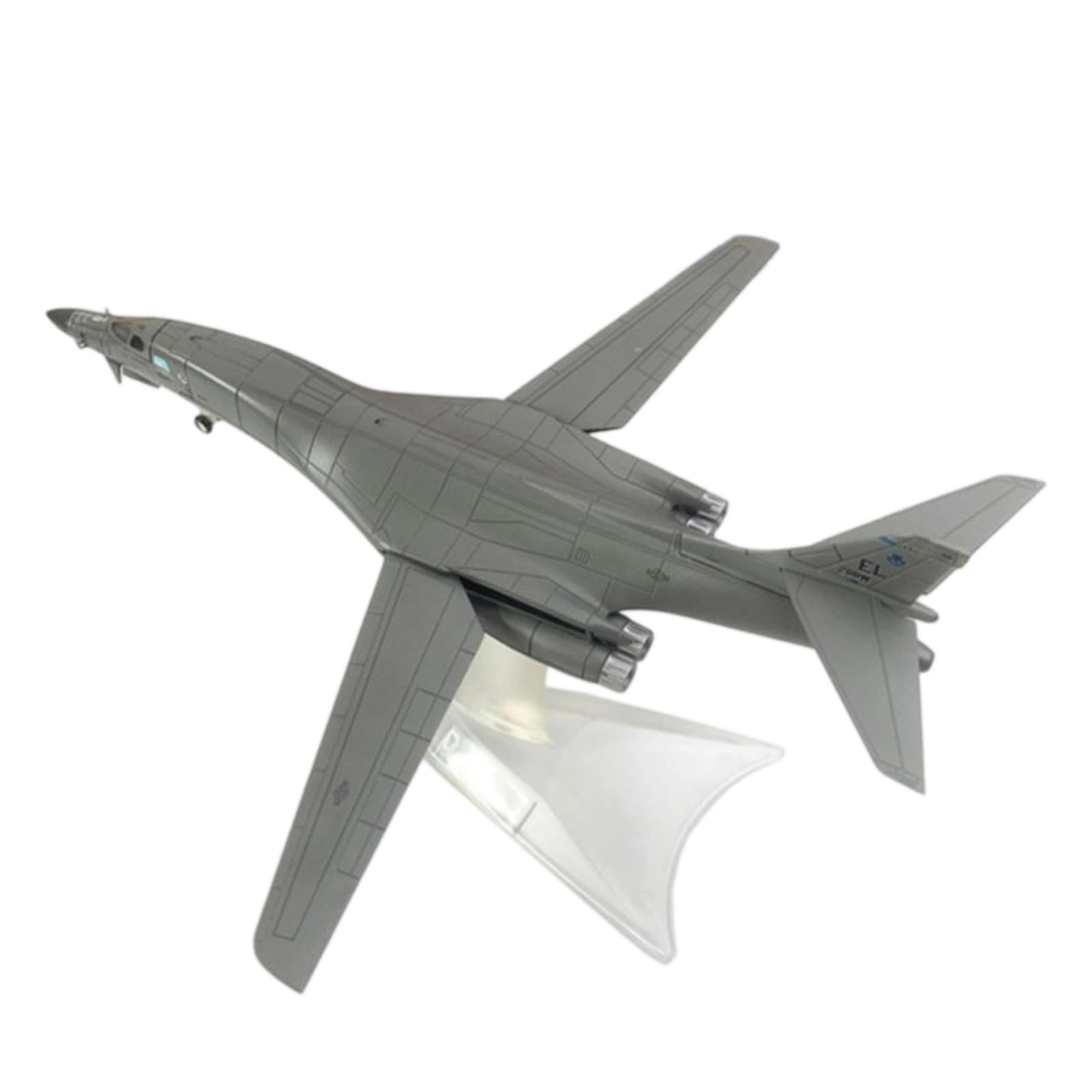 Modellino di B-1B Statico Modello di Aereo da Bombardamento Dettagliato Modello per Collezionisti, Scrivania, B-1B EL