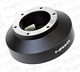 NRG Black Short Hub Adapter w/ SRS Resistors for Subaru WRX and STI -SRK-105H