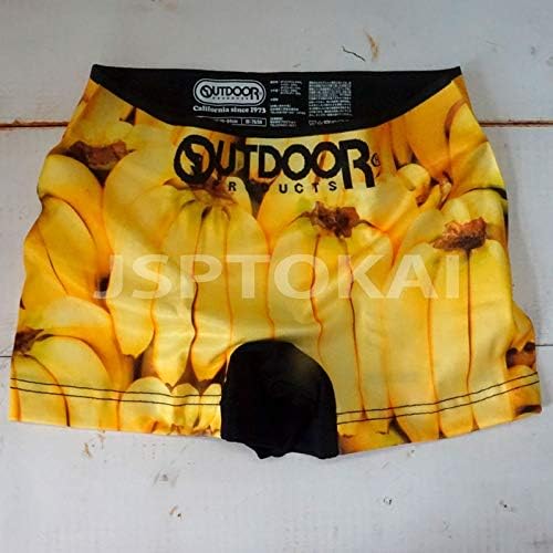 Amazon Co Jp Outdoor アウトドアボクサーパンツ イチゴ バナナ ストレッチ アウトドア メンズ Outdoor 成型 バナナ メンズm スポーツ アウトドア