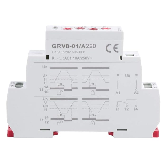 Buy Adjustable Voltage Monitoring Relay Over Voltage Protection GRV801