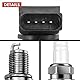 Frankberg 3x Zündspule+3x Zündkerze Kompatibel mit Ibiza III 6L1 BBM 2007-2008 Fabia I 6Y2 AWY/BMD 2001-2007 Polo 9N AWY/BMD 2002-2009 Replace# 03D905115