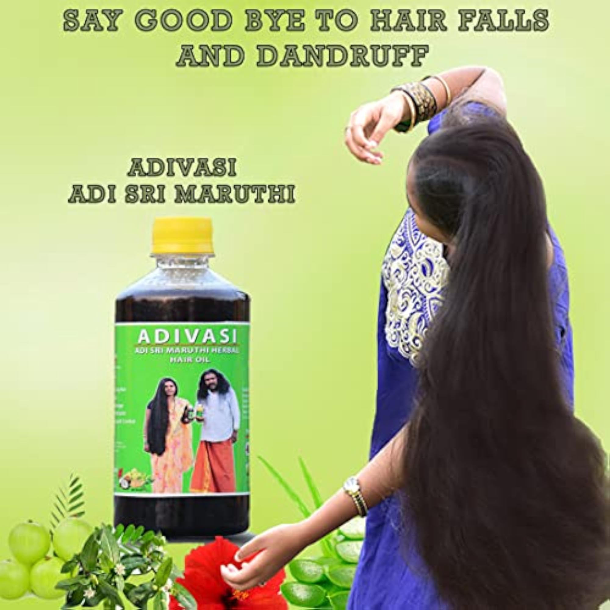 Adivasi Hair Oil for Hair Growth & Anti Hairfall Control