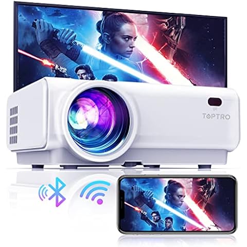 Mini Proyector Portátil TOPTRO WiFi Bluetooth Cover