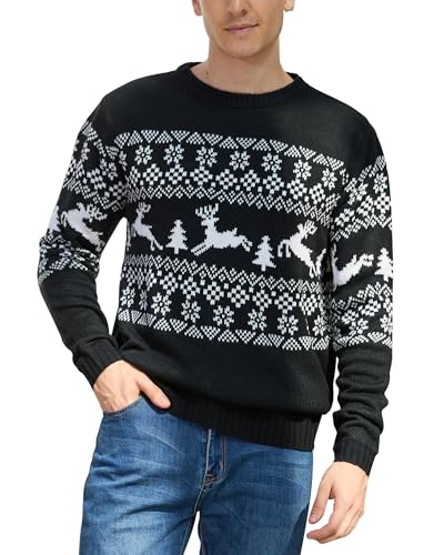 Pull de Noël moche en tricot homme MyFav fini les vêtements tristes pour les fêtes