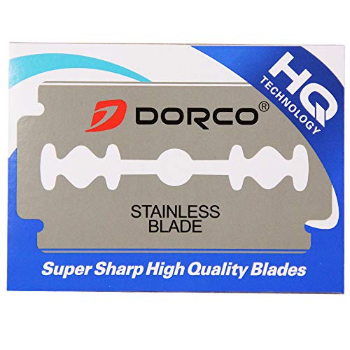 Dorco ST300 Platinum Extra Double Edge Razor Blades - 100 Ct