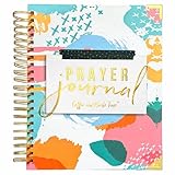 Coffee and Bible Time Prayer Journal: 3 Sticky Note Pads Included, Gold-Colored Spiral Binding, Solid Board Cover, Perfect to Journal Prayers and Grow in Faith
