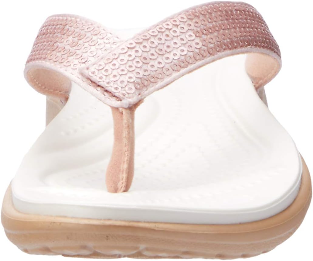 crocs Women Capri V Sequin W Flip-Flops, Rose Gold, 2 UK (W4): Buy Online  at Best Price in UAE - Amazon.ae