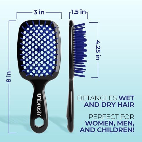 image for FHI Heat UNbrush Detangling Brush for Pain-Free Brushing on All Wet or