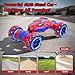 Unique 4WD 360° Rotating Gesture Sensing RC Stunt Car, Double‑Sided Driving RC Drift Car with Lights, Music & Spray, Kids Outdoor Cars Toys for Ages 6-12, Gifts for Boys 6-12,2 Replaceable Batteries
