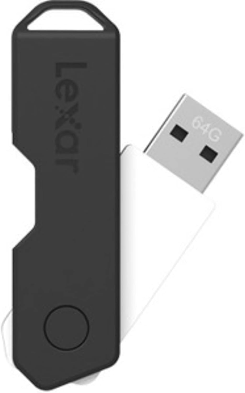 Lexar® JumpDrive® TwistTurn2 USB 2.0 Flash Drives, 32GB, Pack Of 3 Flash Drives, LJDTT2-32GABNA3