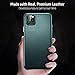 ESR Premium Real Leather Case Compatible with iPhone 11 Pro Max - Slim Full Leather Phone Case [Supports Wireless Charging] [Scratch-Resistant] Protective Case for iPhone 11 Pro Max 6.5