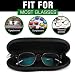 MoKo Funda de Gafas - 2 PZS [Ultra Ligero] Neopreno con Cremallera...