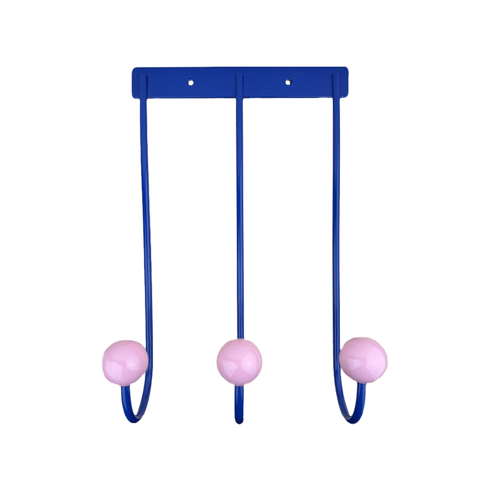 RAFGALDEX Unique Colorful Wall Hooks Hanger Enhancing Space Aesthetic and Practicality in Livings Rooms and Hallways Multi Color Wall Hook