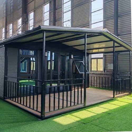 Detachable Container House Prefab Tiny Home for Sale with Equipped Bathroom & Kitchen Modular Granny Flat Home Luxury Villa Prefabricated Tiny House Prefab with Roof Expandable Mobile Boxable - Image 5