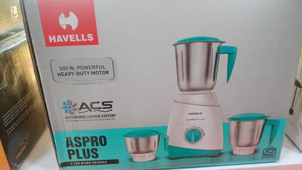Aspro 3 jar Mixer Grinder Amazon.in Home & Kitchen