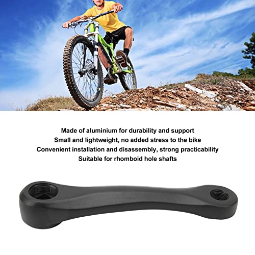 VGEBY Bike Crank Arm,140mm Pedal Crank Arm Bike Crank Arm Lightweight Aluminum Alloy Electric Bike Crank Leg for Bicycle Replacement - Image 2