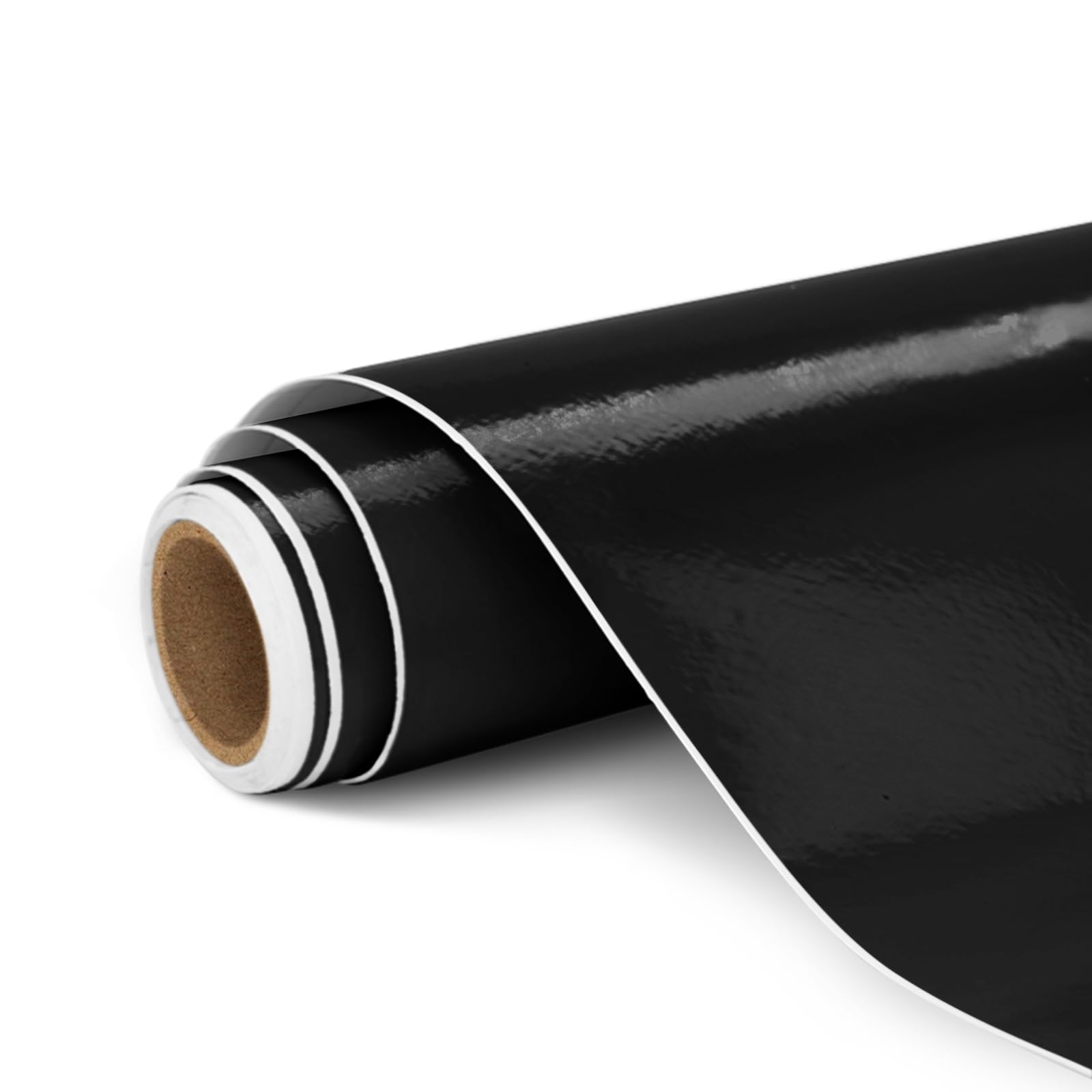 Lya Vinyl Glossy Black Permanent Vinyl Roll - 12" x 10ft Self Adhesive Vinyl for Cup, Black Vinyl for Birthday Gift, Party Ornaments, Home Decor