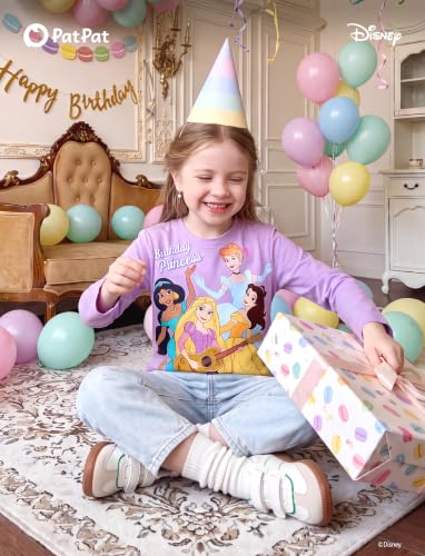 Image of Disney Kids Birthday Shirts 2-9Y, Cute Graphic Tees, Birthday Party Outfit