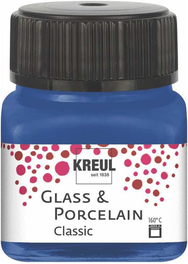 Kreul Classic 16218 Glass and Porcelain Blue