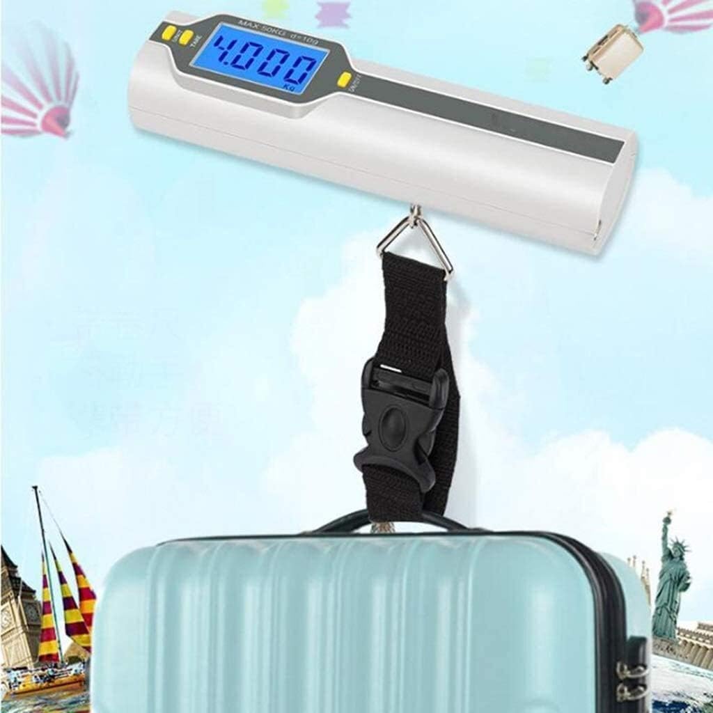 Mini Home Portable Electronic Scale Portable Express Parcel Luggage Spring Scale Small Scale Precision 50KG Scales