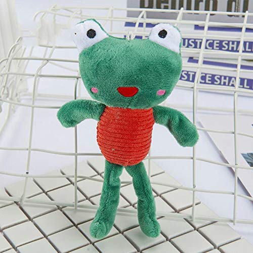 APcjerp Juguete de Peluche 11cm ancas de Rana Felpa Larga Que cuelga de la Personalidad Creativa Adornos de Juguete Colgante de la muñeca de la muñeca de la Muchacha del Regalo de cumpleaños