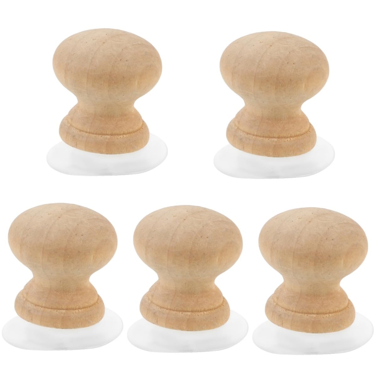 NUOBESTY 5 Piezas regla de succión regla de costura Herramienta de costura Herramienta de coser suministros para acolchar herramientas de regla herramientas para acolchar Madera