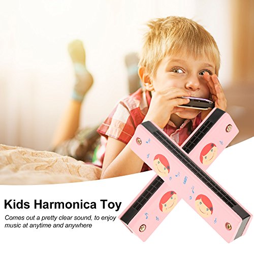 16 gaten houten muziekinstrument speelgoed baby kinderen educatieve mondharmonica zacht hout muziekinstrumenten… - Image 5