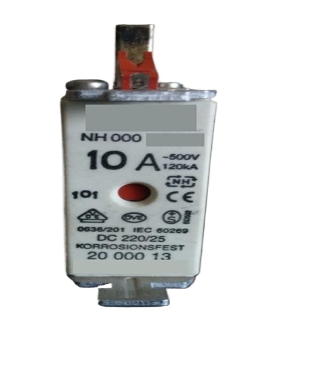 Fusibles NH000 16A 500V pour la protection des circuits