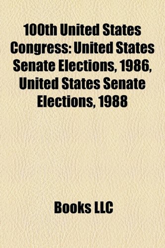 Amazon.co.jp 100th United States Congress United States Senate