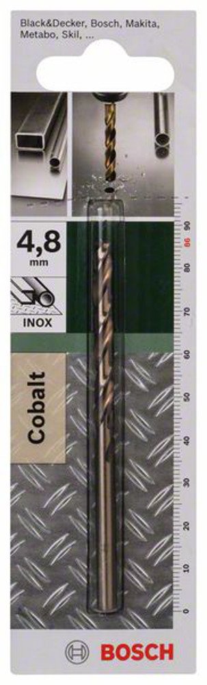 Bosch DIY 2609255071 Metal Drill Bit HSS-Co 4.8 x 52 x 86 mm (1)