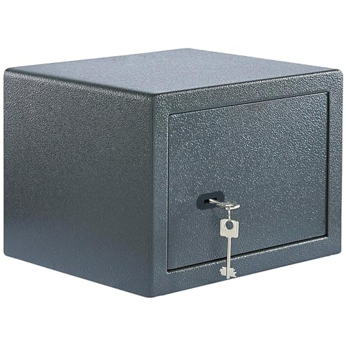 BURG-WÄCHTER Möbeltresor mit Schlüssel, Inkl. Fachboden, Zur Wand- und Bodenbefestigung, 20,6 l, 12,7 kg, Pure-Safe PS 120 K, anthrazit BURG-WÄCHTER Möbeltresor mit Schlüssel, Inkl. Fachboden, Zur Wand- und Bodenbefestigung, 20,6 l, 12,7 kg, Pure-Safe PS 120 K, anthrazit