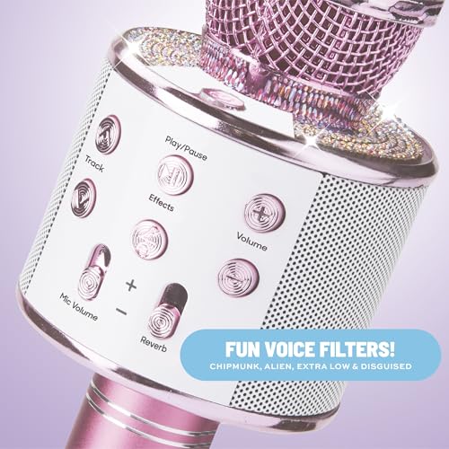 27% Off Claire's Bluetooth Karaoke Microphone for Kids with Voice Effects - Image 4