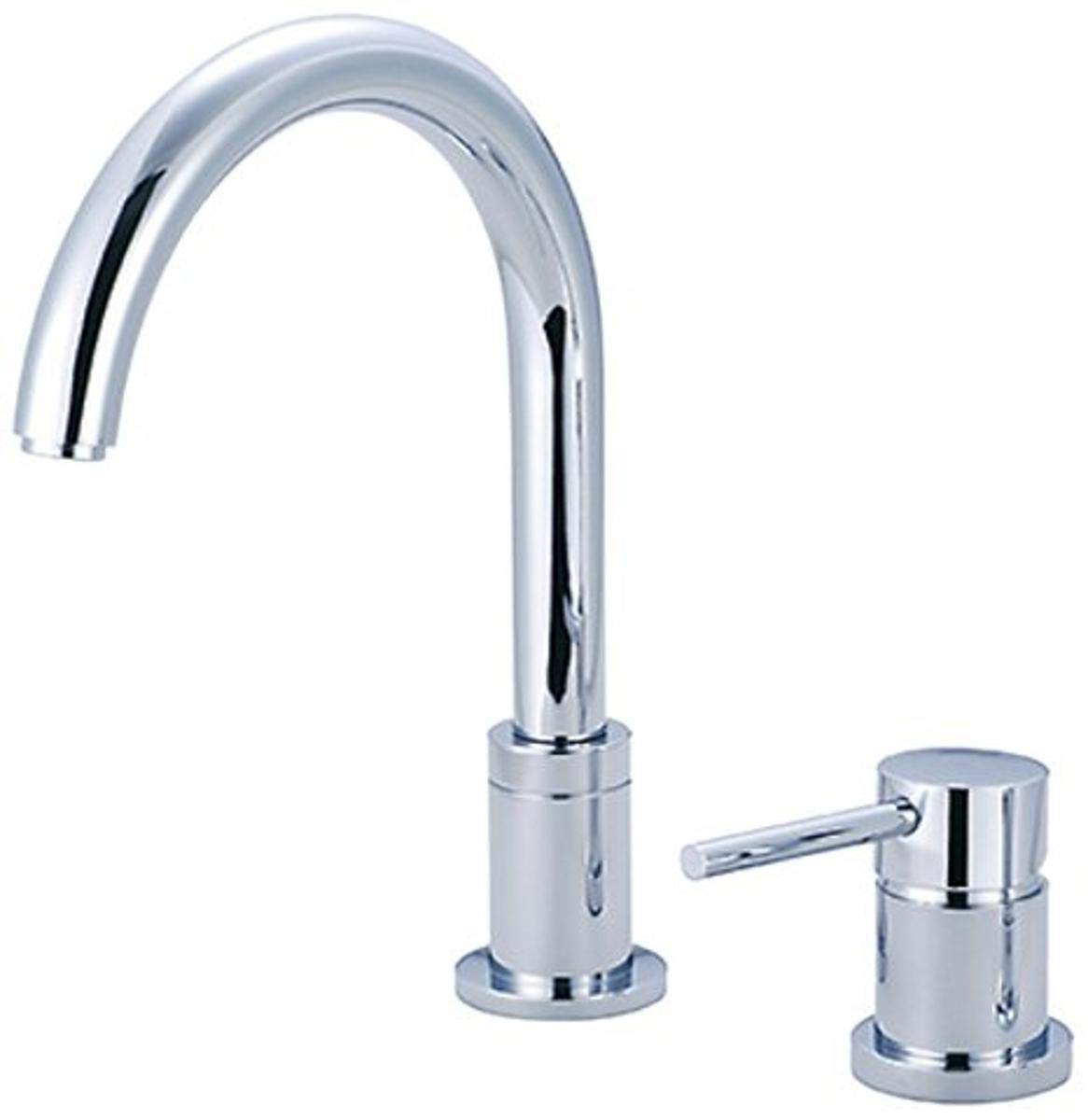 Pioneer 2MT331 Single Handle Kitchen Faucet, PVD Polished Chrome Finish