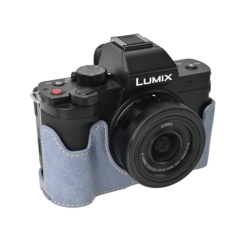 Funda de cuero PU para cámara Panasonic Lumix G100K miniatura 5