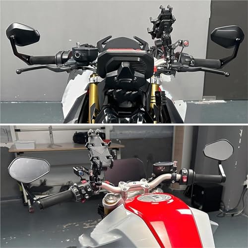 Espejos retrovisores de manillar para eliminar puntos ciegos en moto BMW F900R S1000R 5