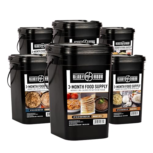 Ready Hour 3-Month Emergency Food Supply (846 Servings), 3-Month ...