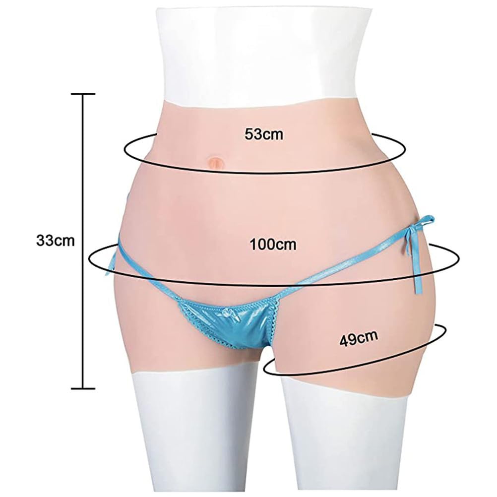 Dark Skin, Culotte Gainante en Silicone pour Femme, Rehausseur de Hanches, Rehausseur de Fesses, Culotte Gainante