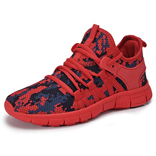 Image of INZCOU Running Shoes Lightweight Tennis Shoes Non Slip Gym Workout Shoes Breathable Mesh Walking Sneakers