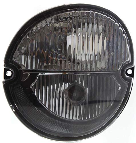 Evan Fischer Front, Driver and Passenger Side Fog Light Compatible with 2004-2008 Pontiac Grand Prix & 2006-2009 Solstice - GM2521187, GM2520187