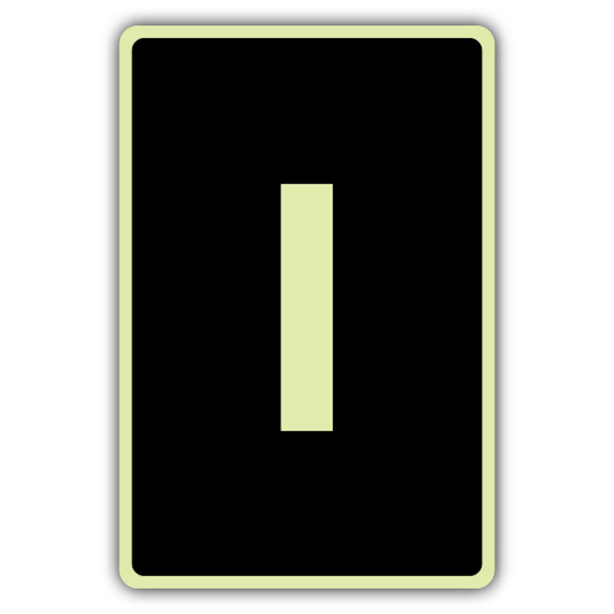 V Safety I Etikettenschild, 300 x 450 mm, dreifach leuchtend, starr
