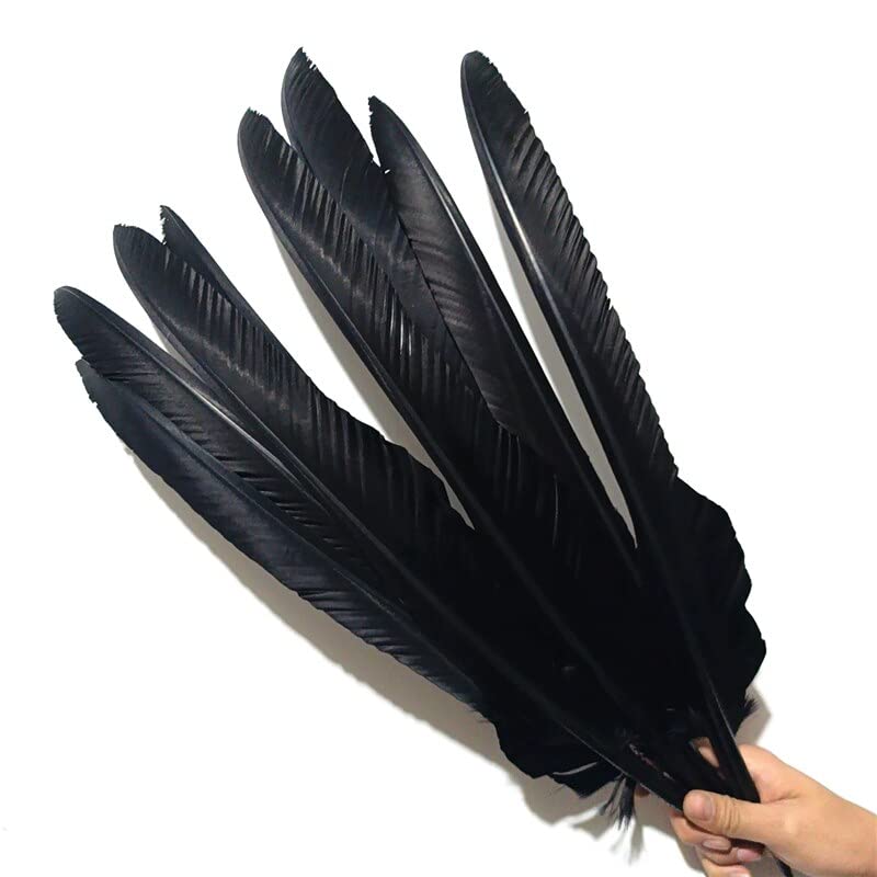 Plumas de águila naturales seleccionadas de 40-60 cm para alta costura y tocados de carnaval