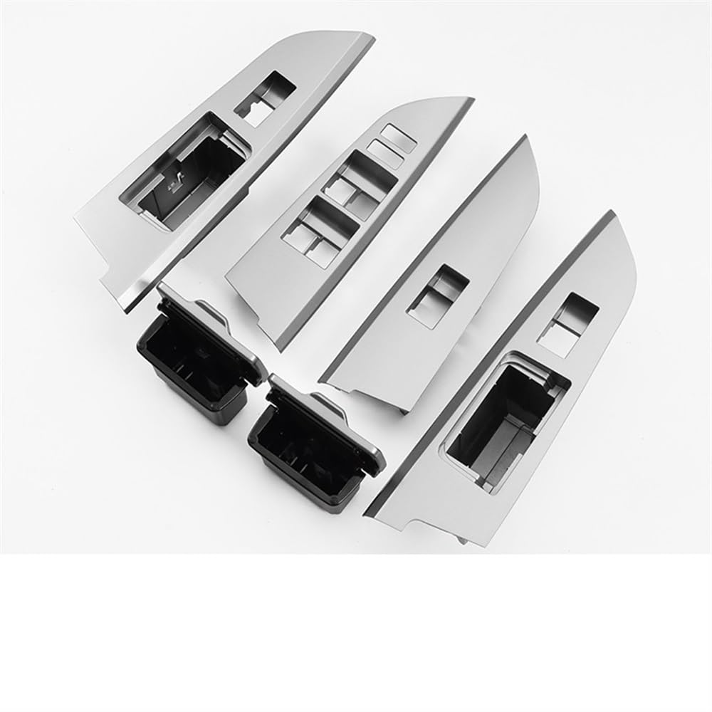 MLIOJU Car Inner Door Handle for Land for Cruiser 200 for LC200 Interior Modification Car Door Handle Button Panel Assembly