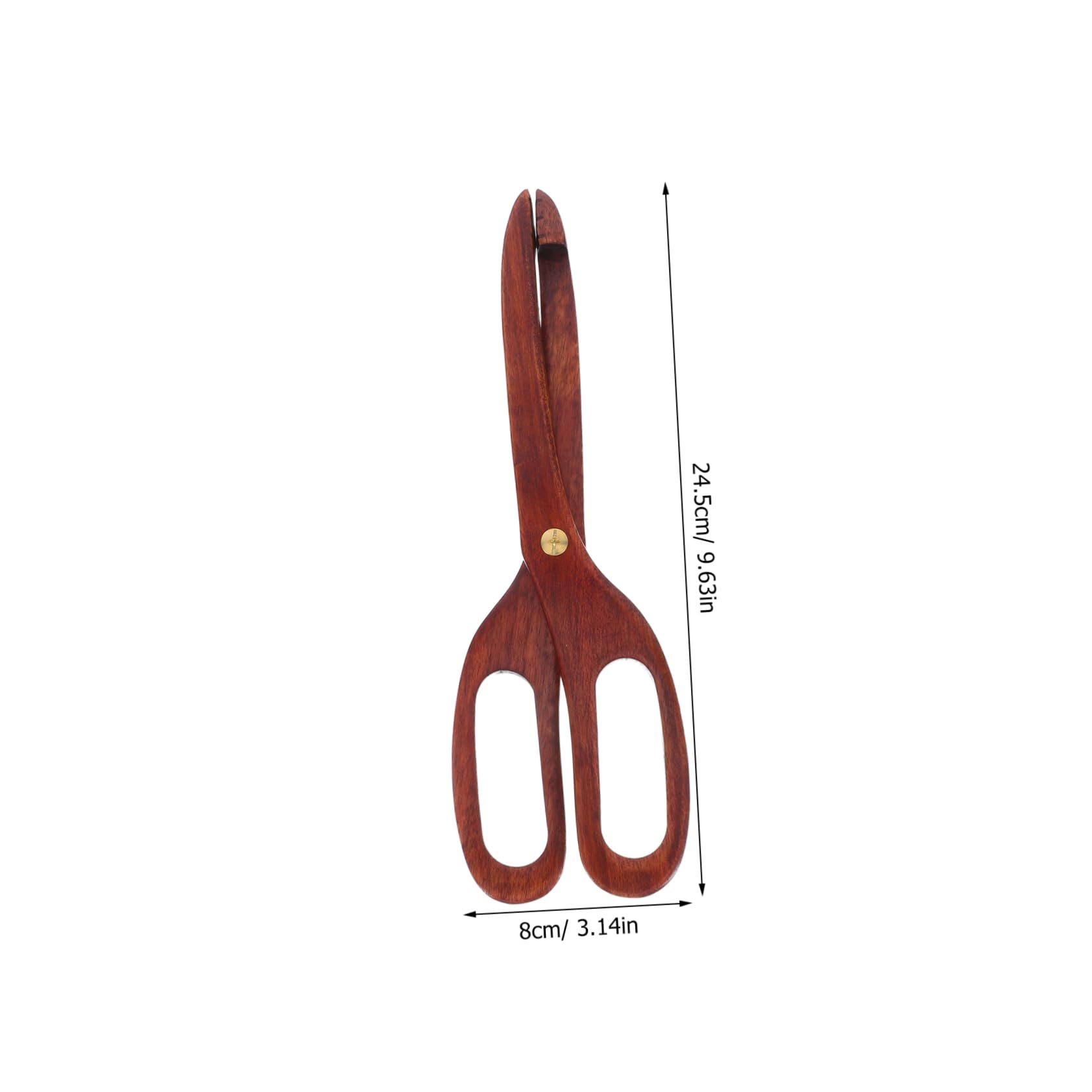 Cabilock Wooden Bread Serving Tongs Ergonomic Utensils for Bbq Buffet Salad and Appetizers Sustainable Toast Tongs for Effortless Food Handling