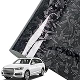 Tönungsfolie - Auto Folie Vinylfolie | Carbon Fiber Glanz | Kratzfeste Automobiltönung | Selbstklebende Luftentweichungstechnologie Fahrzeugaufkleber Folie für LKWs, SUVs