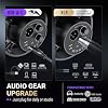 FIFINE Dynamic Microphone, XLR/USB for Podcast Recording, PC Microphone for Voice Broadcast, Metal Studio Mic with Mute, Headphone Jack, Volume Control, Amplitank #5
