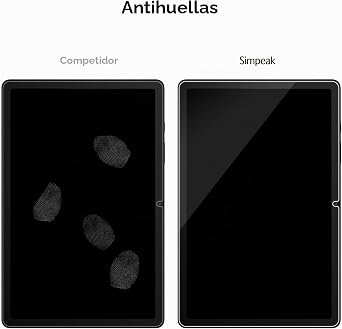 Simpeak 2-Piece Screen Protector Compatible with Samsung Galaxy Tab A11 Plus 11 inch 2025/ A9 Plus 11 inch 2023, Premium Tempered Glass Complet Bubble Free/HD/Anti-fingerprint