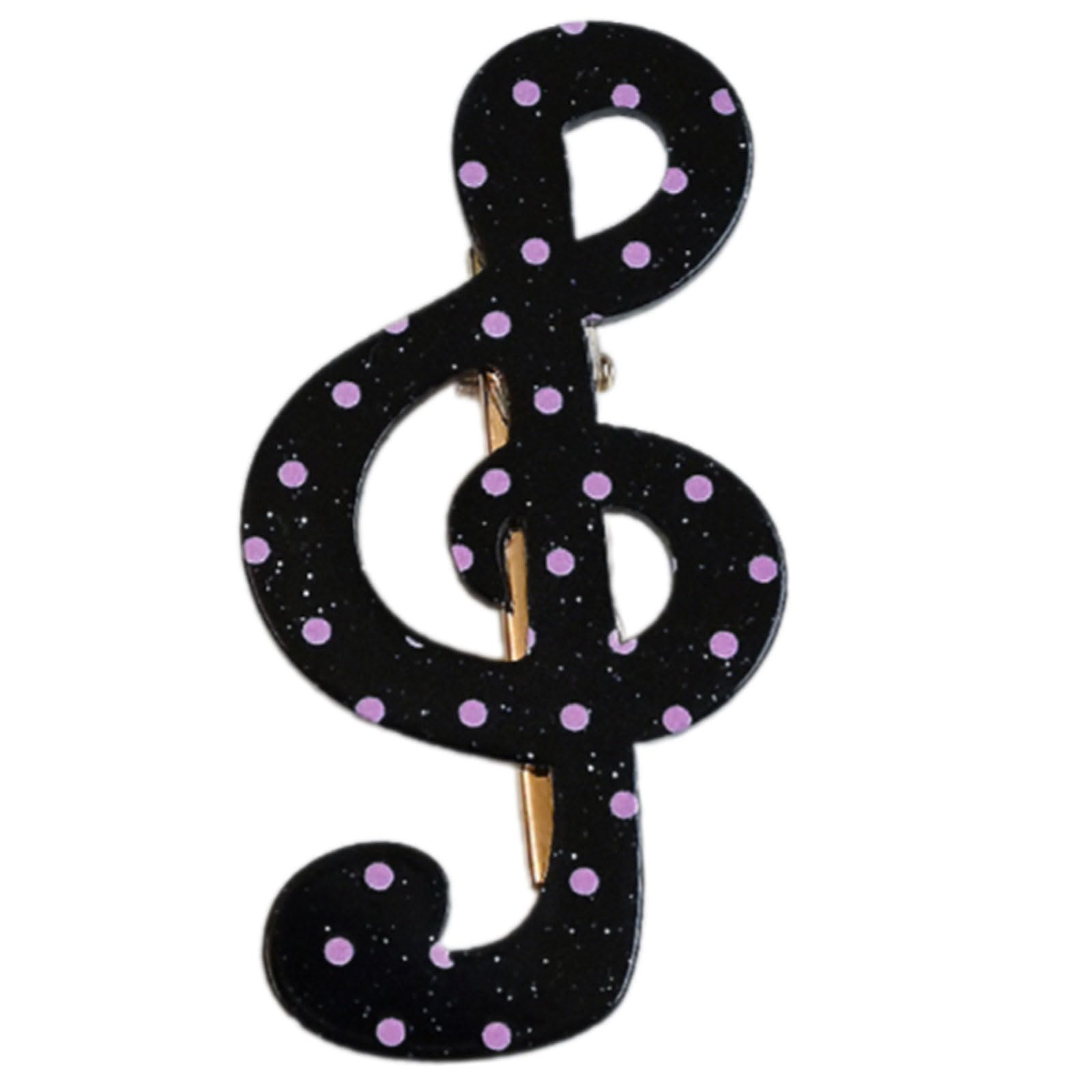 YUXITA Stylish Star Musical Note Resin Hair Clip Elegant Barrettes Daily Hairpin For Women Girls Fashion Accessories