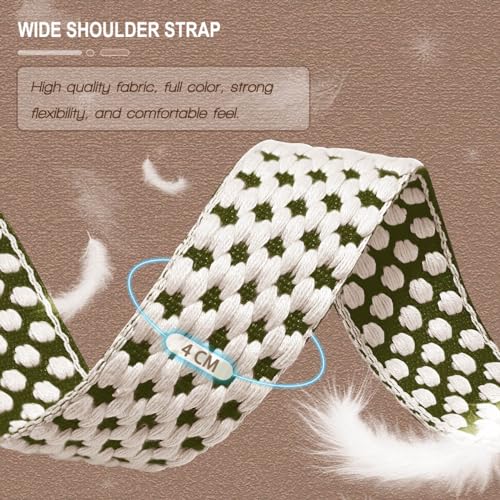 Image of ZINZ 66-inch Non-Slip Replacement Shoulder Strap for Messenger, Tote, and Crossbody Canvas Bags