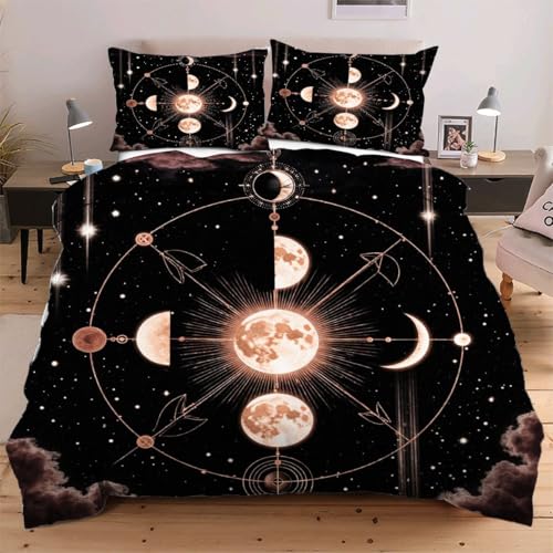 Dozrmey Juego de Cama 135x200 Luna Funda