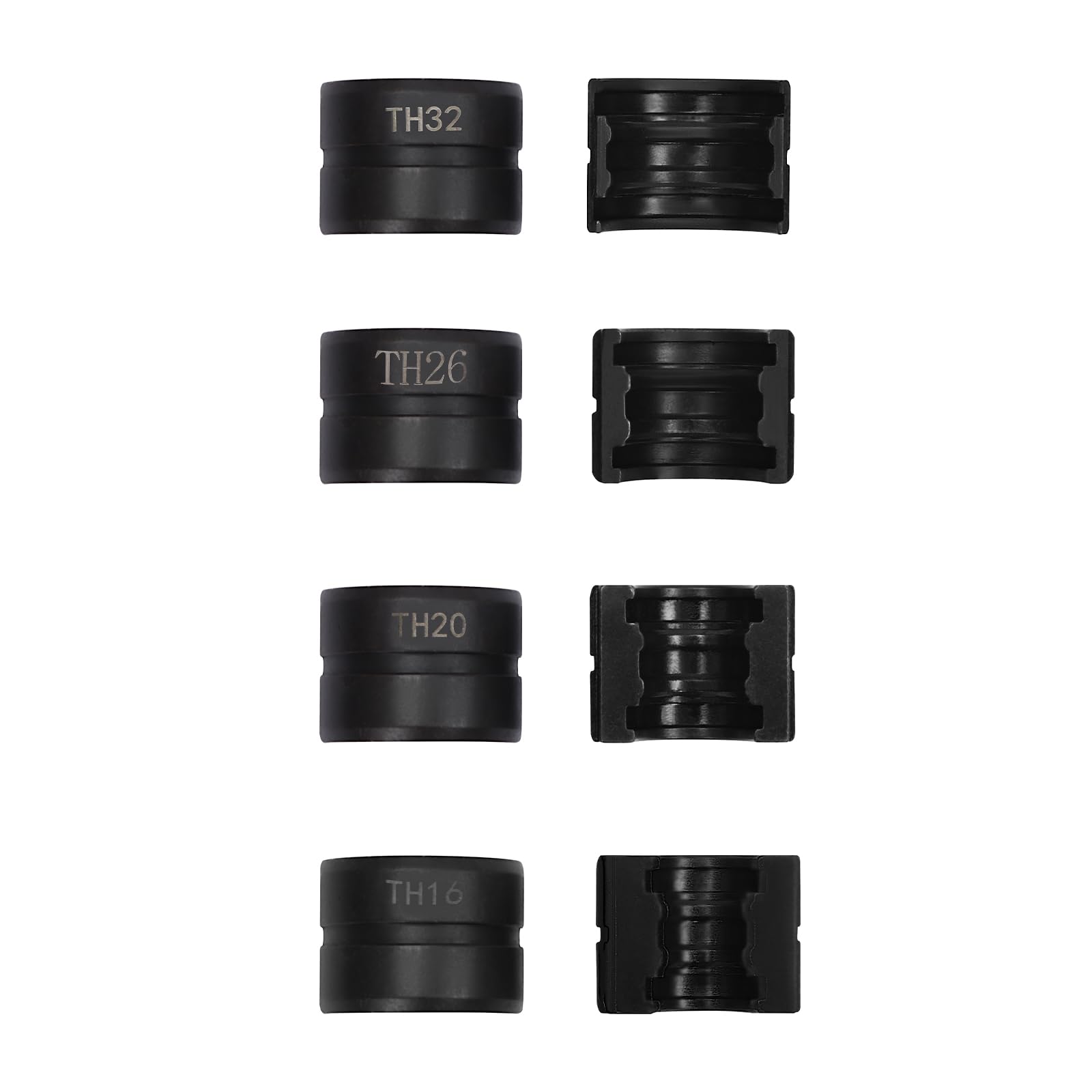 Jeu de mâchoires de serrage pour tubes TH16/20/26/32 mm mâchoires de serrage pour tubes à sertir